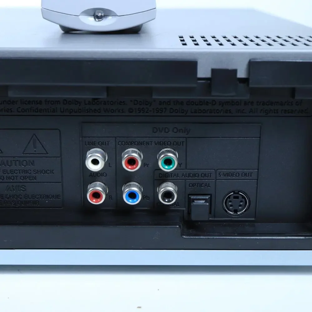 Samsung DVD-V2000 DVD VHS Combo Player with Remove VCR - Tested Working